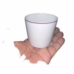 Bernardaud White Porcelain Small Tumbler Timbale PM  Made In France- Set Of 6